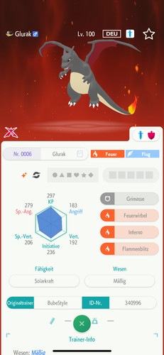 Pokemon glurak shiny - glurak,