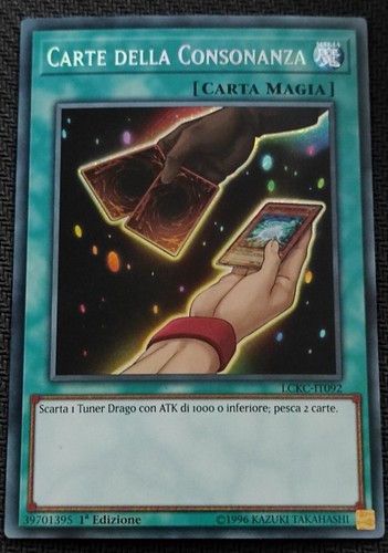 Carte della consonanza cards - carte,
