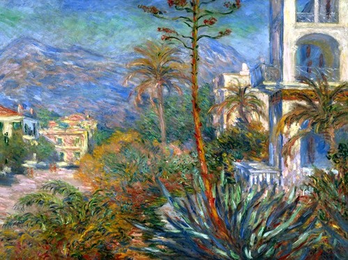 Quadro claude monet ville - le, a