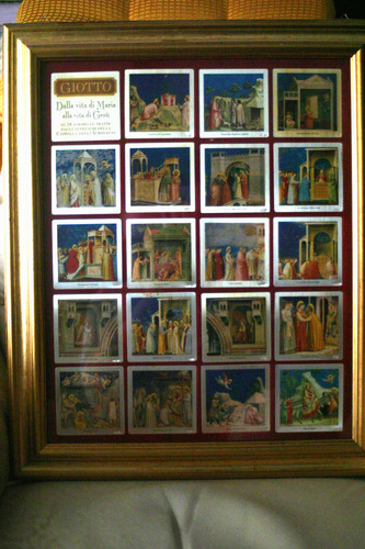 Quadro affreschi giotto - quadro,