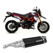 Racc + Terminali Arrow SThunder Omo Allum Nero APRILIA DORSODURO 750 2009 2017