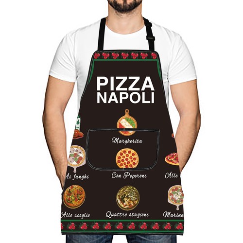 Grembiule napoli pizza - grembiule,