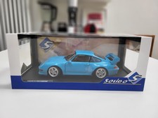 Solido modellino auto 1:18 Porsche 911 (993) Clubsport, blu