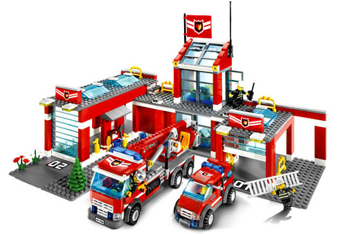 Lego city 7945 - , pompieri