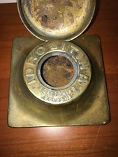 BOLOGNA-PUBBLICITARIA D'EPOCA-GAZZONI-IDROLITINA-SCRITTURA-INUSUALE CALAMAIO