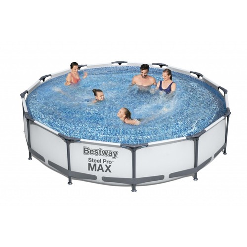 Piscina telaio pompa - c/telaio+pompa, 366x76h