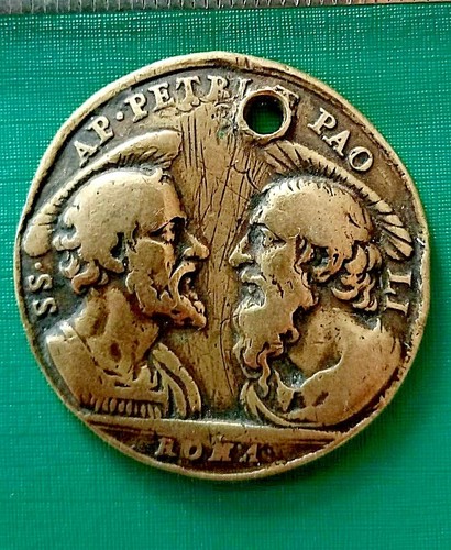 Medaglia petri et - ss., ap.