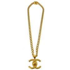 Chanel Turnlock Gold Chain