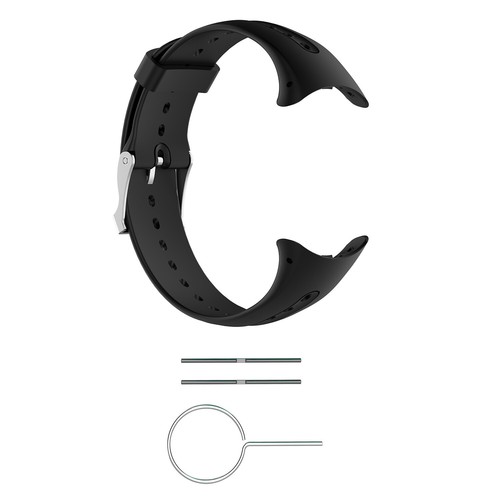 Silicone wristband watch strap - silicone,