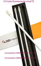 3 x  TUBO NEON FLUORESCENTE T2