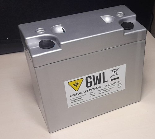 12v 20ah batteria litio - 12v,