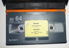 Sony 80/64 HDCAM nastro