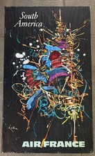 Affiche Ancienne Air France