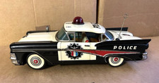 Auto giapponese di latta Polizia americana Police della Yonezawa - Japan  31 cm
