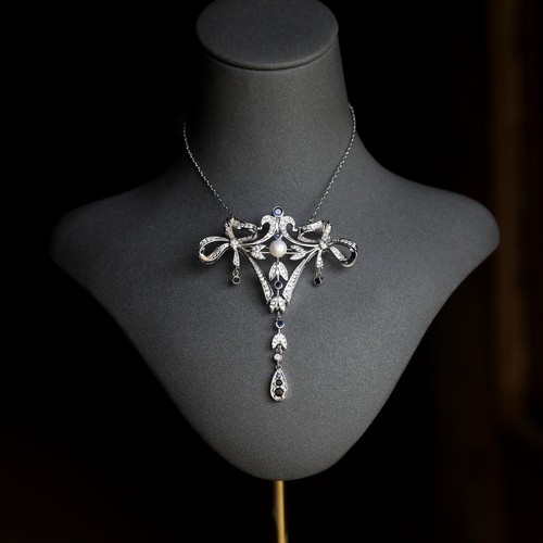 Collana ciondolo spilla belle - collana,