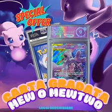 Carta Mew o Mewtwo Pokemon Gradate Psa |Arkezon| Bgs