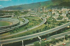 C3 - Cp Cartolina Venezuela Caracas El Pulpo  - Fg Vg 1976