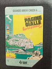 Rara Scheda Telefonica SIP Serie Pagina Gialla Sardegna 10000 Lire