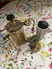 caffettiera VICTORIA ARDUINO vintage in ottone INCOMPLETA COME DA FOTO