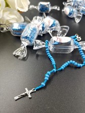 Collana rosario blu - , us