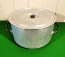 Pentola con coperchio AGA alluminio 23 - 15 - Made in Sweden - originale - originale