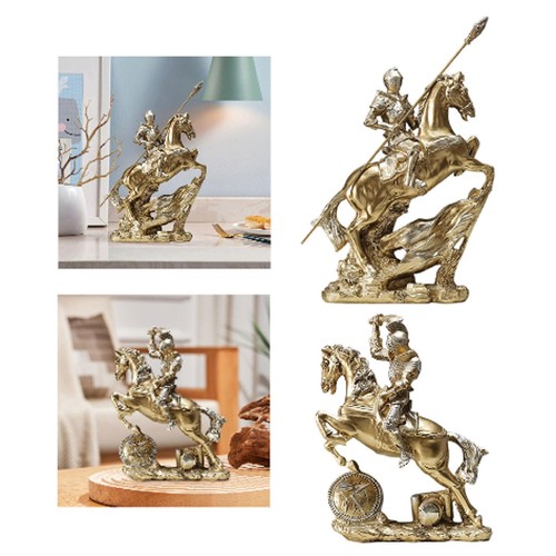 Scultura cavaliere - scultura,