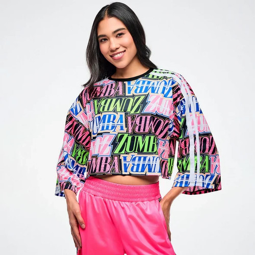 Zumba dale crop top oversize - zumba,