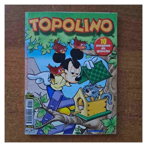 Topolino libretto 2419 walt - libretto, n.