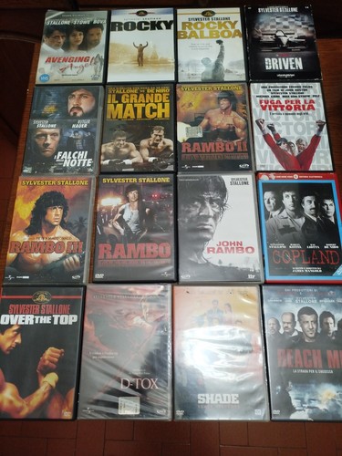 Lotto dvd sylvester - 25,
