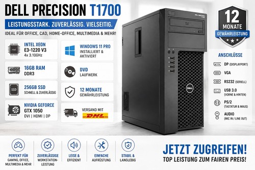 Dell precision t1700 - dell,