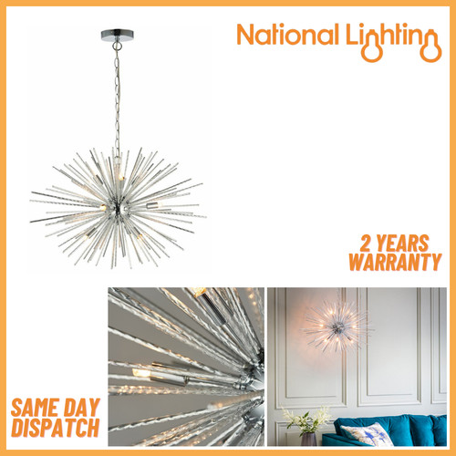 Lampadario sospensione 9 - lampadario, a