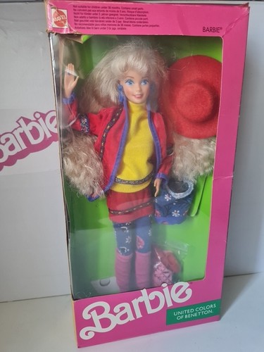 Barbie mattel united colours - mattel,