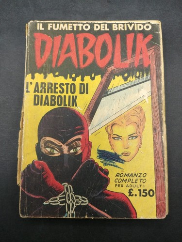 Fumetto diabolik prima serie - fumetto,