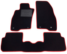 ASC tappetini auto set 3pz FIAT PUNTO 2012-EVO-EASY 2009-2019 kit BORDO ROSSO