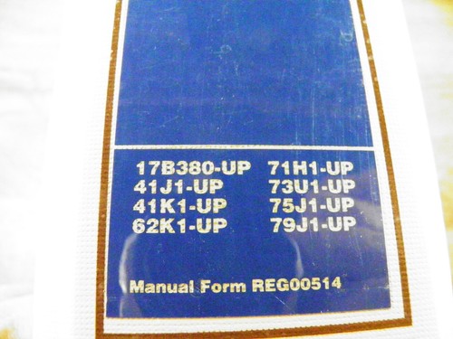 Manuale servizio cat - manuale,