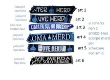 Sciarpa sfotto squadre calcio - sciarpa,