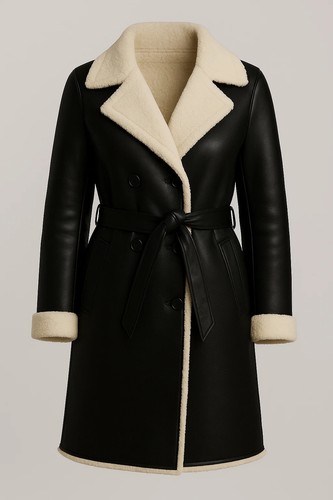 Cappotto donna pelle shearling