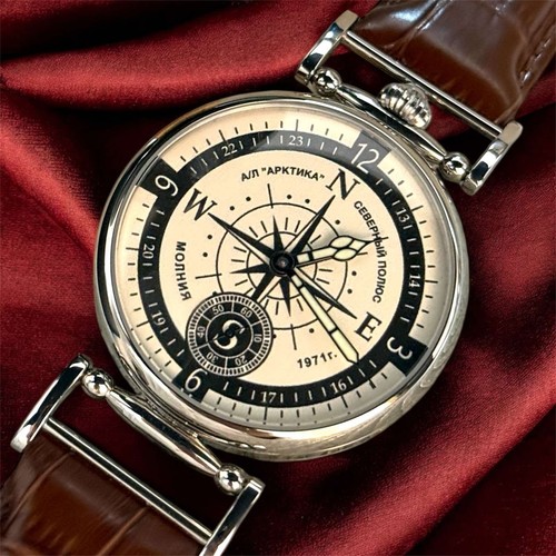 Orologio vintage molniya - vintage,