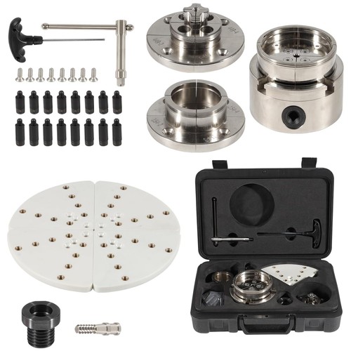 Set mandrino tornio legno - , 4"