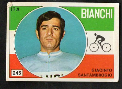 Figurina ciclisti panini - ciclisti,