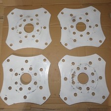 FLANGE ADATTATORI PER PASQUALI TRATTORE SU CERCHI NEW HOLLAND