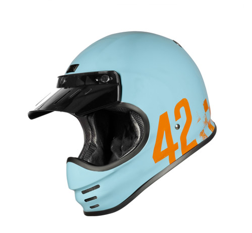 Casco moto cafe racer - casco,