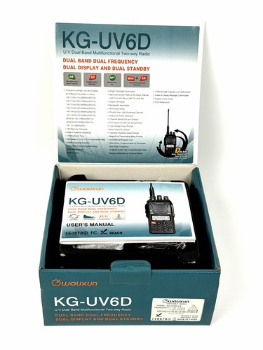 Wouxun uv6d radio dual band - radio,
