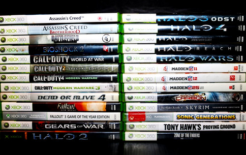Xbox 360 opzioni - e,