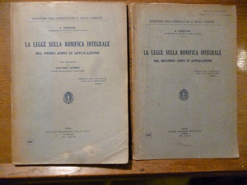Arrigo serpieri legge sulla - legge,