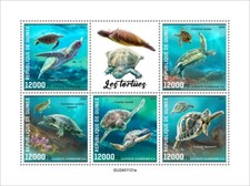 Francobolli Tartarughe MNH
