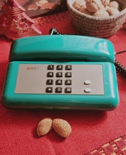 Telefono Vintage SIP Modello Sirio GIUGIARO DESIGN ANNI 90 Verde. Funzionante.