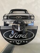 Orologio Su Vinile Omaggio Ford Mustang