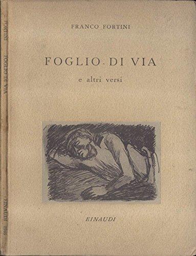 Foglio via altri versi - di, e