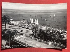 Cartolina - Varazze - La Regata di Vele ha inizio - 1951